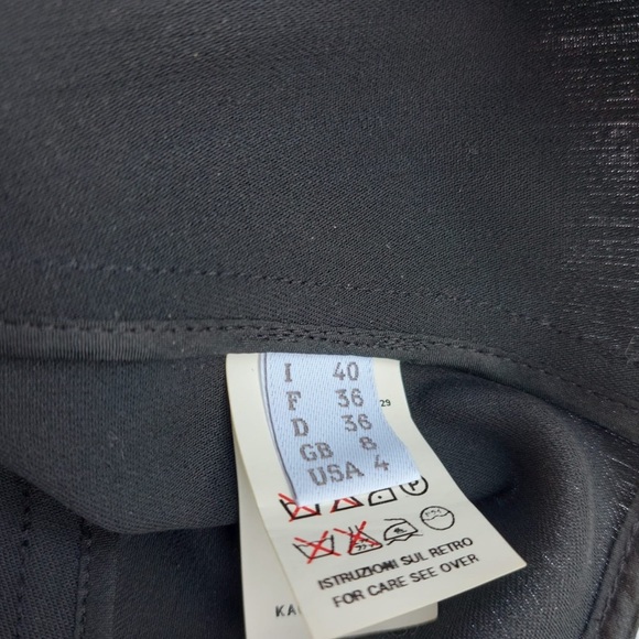 Narciso Rodriguez Black Mini Dress Sleeveless - Picture 10 of 10